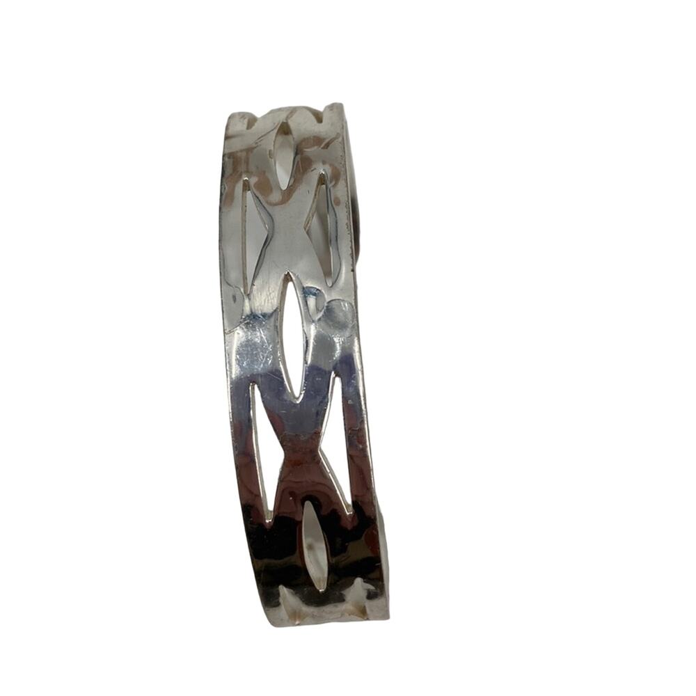 Silver Rustic Cuff - image 1